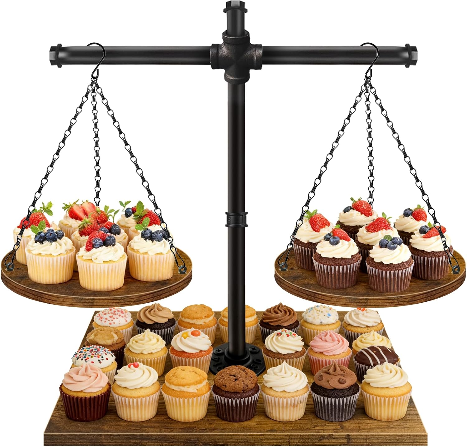 Cupcake Stand (2 Tier Swing-1P)