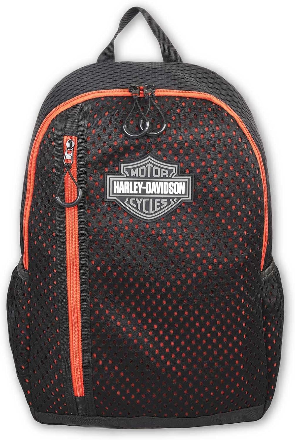 Harley-Davidson Rumble Bar & Shield Logo Backpack, Polyester w/Mesh - Black