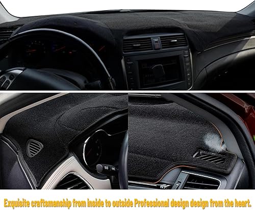 Miniatura 5 de Tapete para tablero con cubierta para salpicadero, antideslizante, personalizado, compatible con Acura TL 2004 2005 2006 2007 2008, protector de