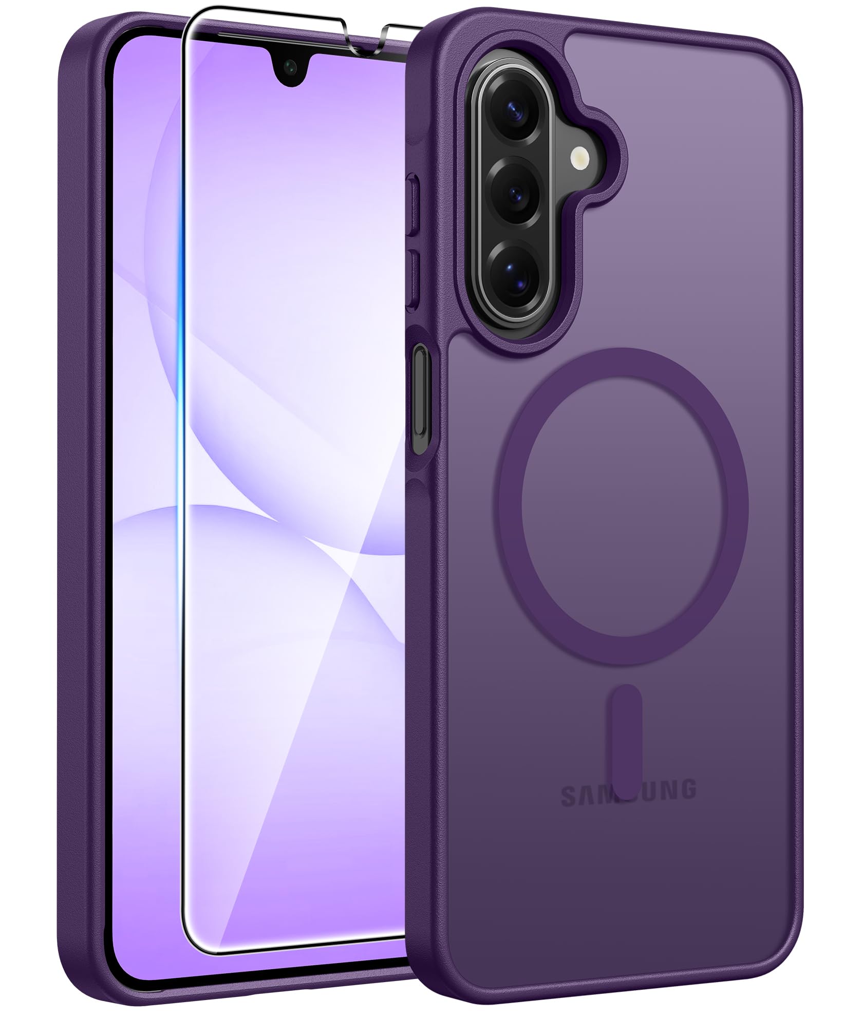 FNTCASE for Galaxy A17/A16 5G Phone Case, Fit for Magsafe, Screen Protector