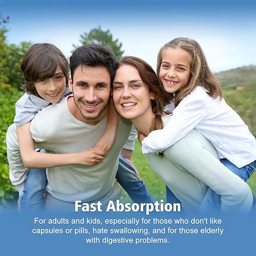 Miniatura 7 de Tronato de magnesio líquido 500 mg, para adultos y niños, base de glicerina vegetal con mejor disolución, mejor mg para la salud cerebral, alivio