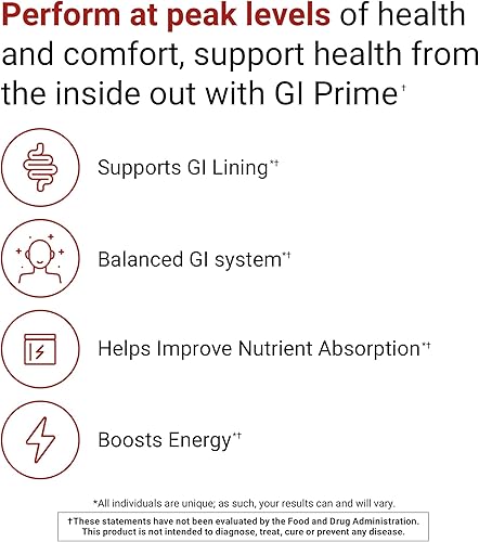 Miniatura 3 de ACTIVATEDYOU GI Prime - Bebida de salud digestiva para apoyar un revestimiento gastrointestinal saludable, mejorar la comodidad y la energía