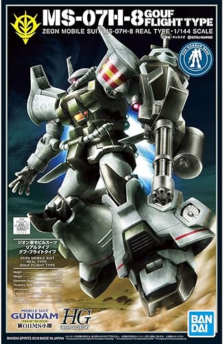 Bandai HGUC 1144 Gouf Flight Type 21stCENTURY Real Type Ver. Kit de modelo