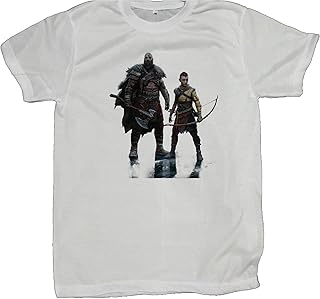 god of war ragnarok T-shirt cosplay 3 (XL short sleeve)