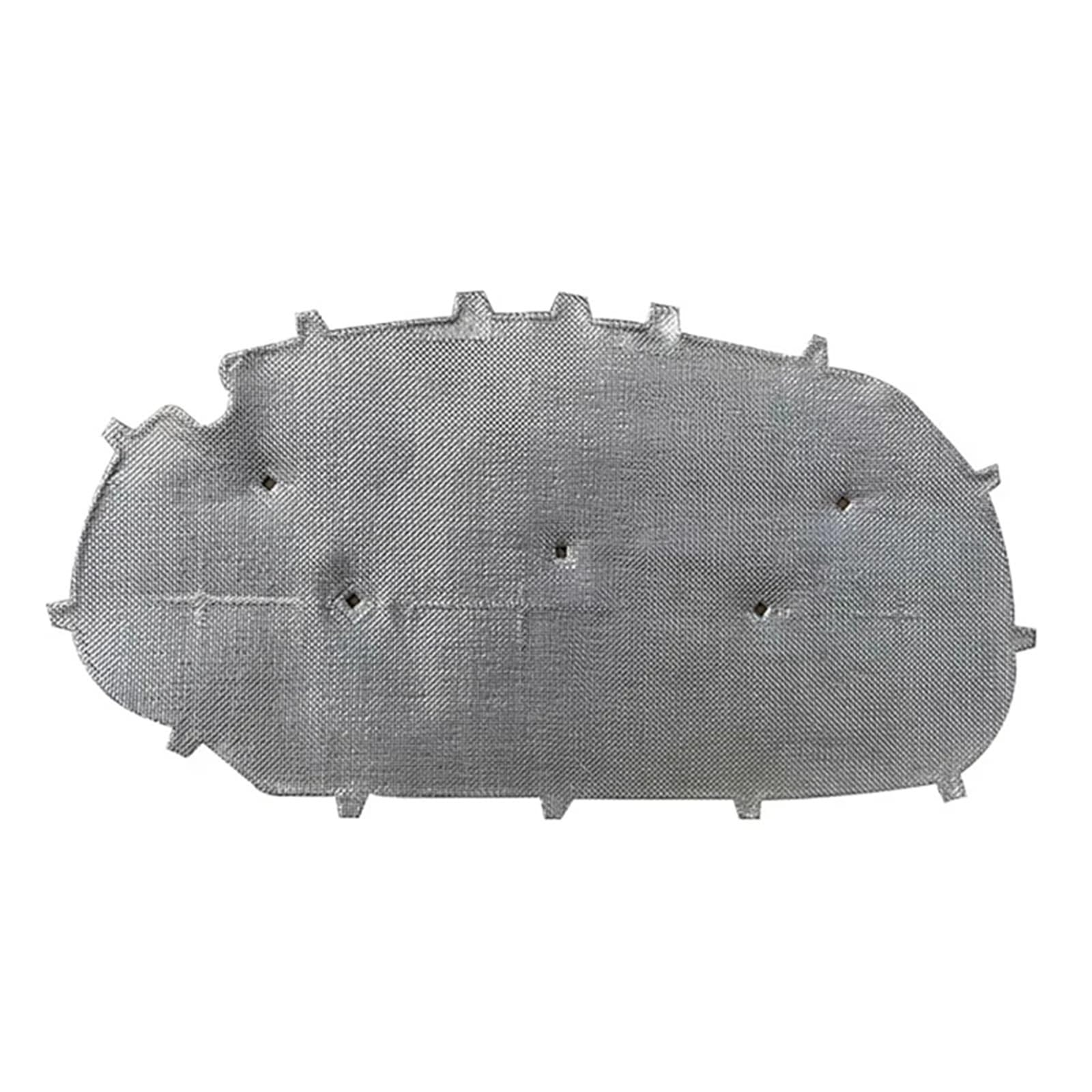 Isolation phonique de voiture capot avant Golf 6 GTI coton thermique argent