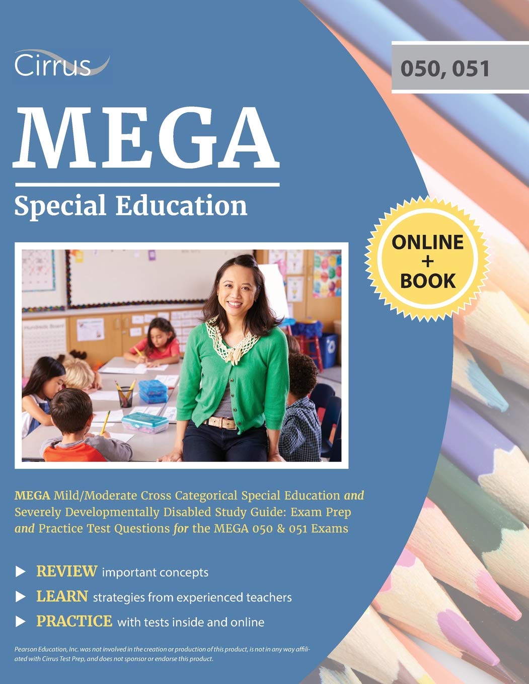 MEGA Mild/Moderate Cross Categorical Special Education and Severely Developmentally Disabled Study Guide: Exam Prep and Practice Test Questions for the MEGA 050 & 051 Exams
