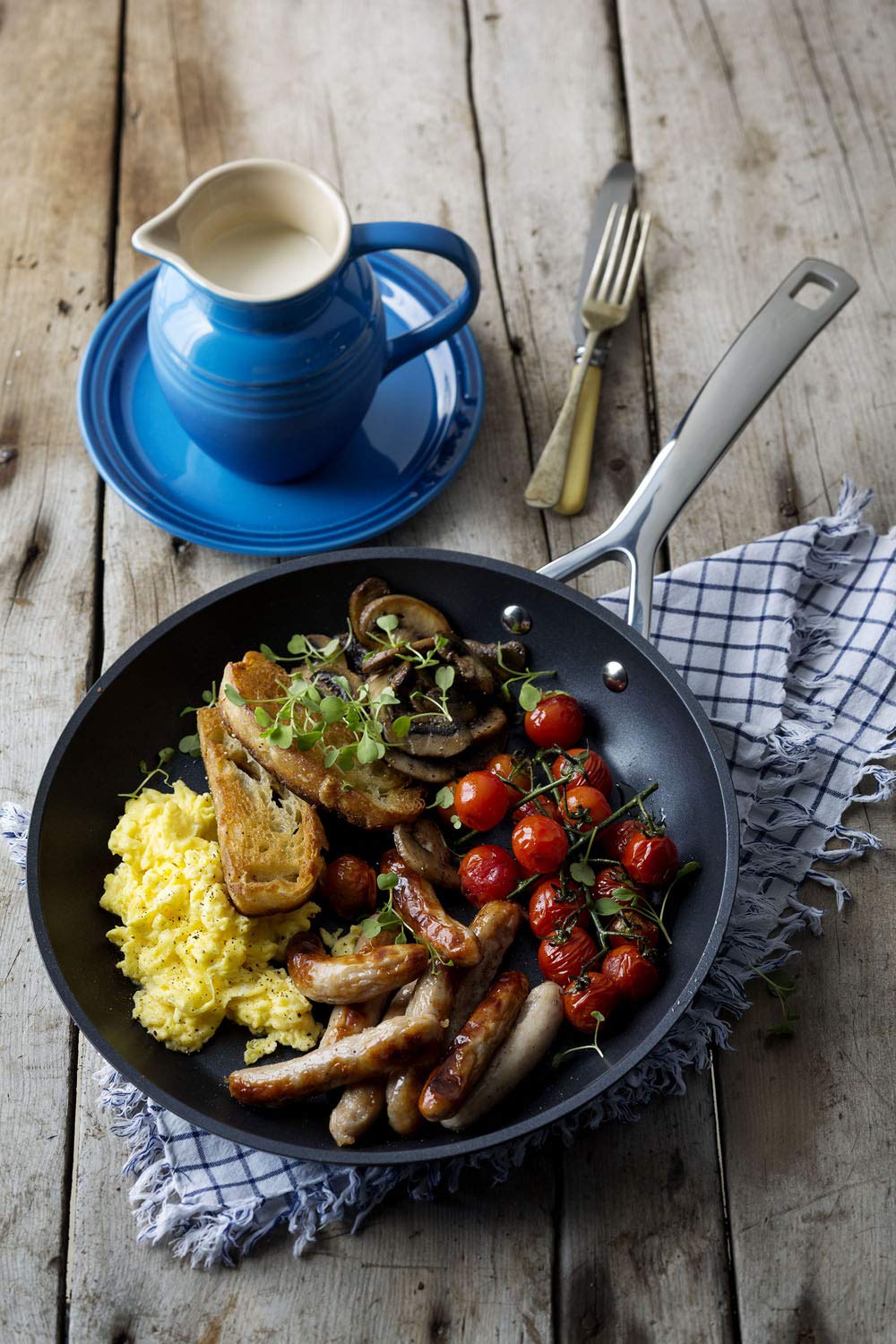LE CREUSET - Set di pentole antiaderenti, 6 pezzi con 4 coperchi in vetro, ideale per tutti i forni e le gamme (induzione inclusa)