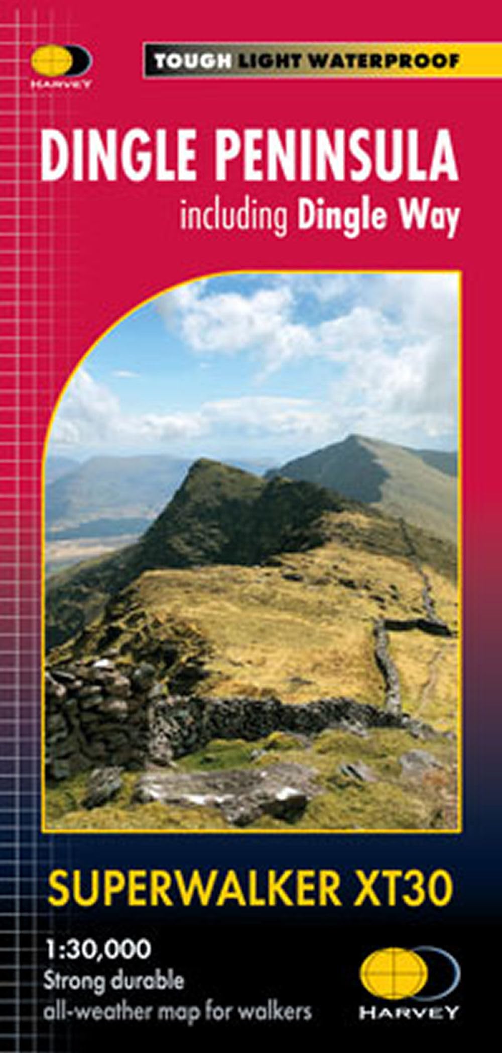 Dingle Peninsula and Dingle Way Harvey Super walker
