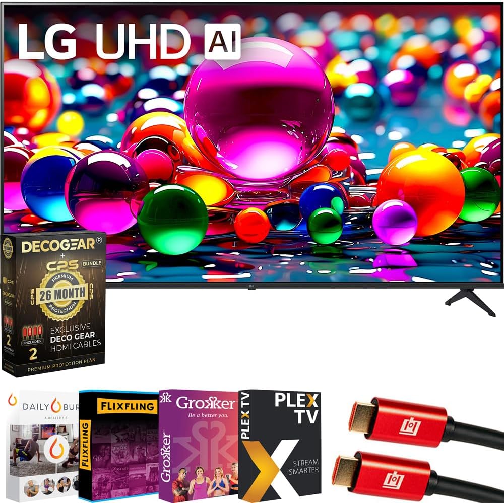 LG 65UA7700PUB 65 Inch UA77 LED AI 4K UHD Smart webOS...