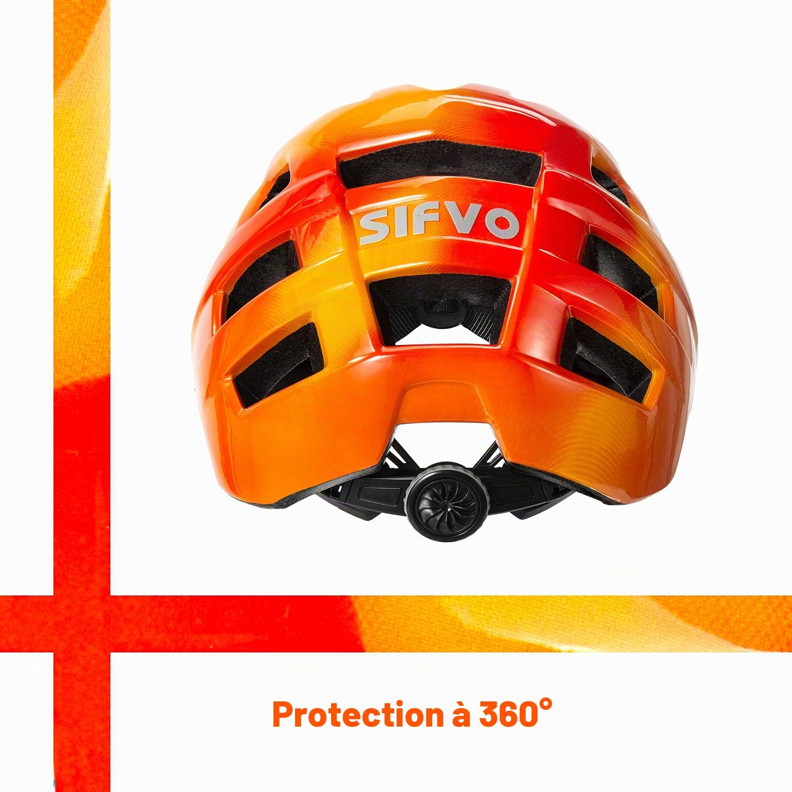 SIFVO Casque Velo Enfant Casque Vélo pour Enfants Garçons et Filles 8+ Ans, Casques de Vélo Enfants Casque Vélo Enfant avec Visière Amovible, 52-58cm