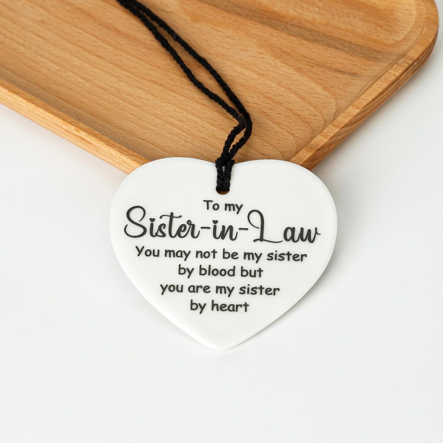 Sister-in-Law Gifts Perfect Presents for Birthday, Christmas, Wedding & Any Special Occasion,Gifts with Mug,Candle,Keychain,Ceramic Ornament - Image 4