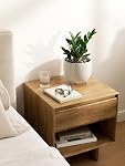 LE TAUCI Pots en céramique, ensemble de 2, 6.4+5.1 Pots à pied de pouce pour plantes, pots à fleurs modernes pour la maison et le bureau, planteurs intérieurs avec drainage, blanc glaçure réactif