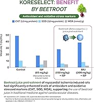 Vista 3 de Cápsulas de raíz de remolacha de 1000 mg con vitamina E, suplemento de apoyo inmunológico, rendimiento atlético con 60 cápsulas veganas