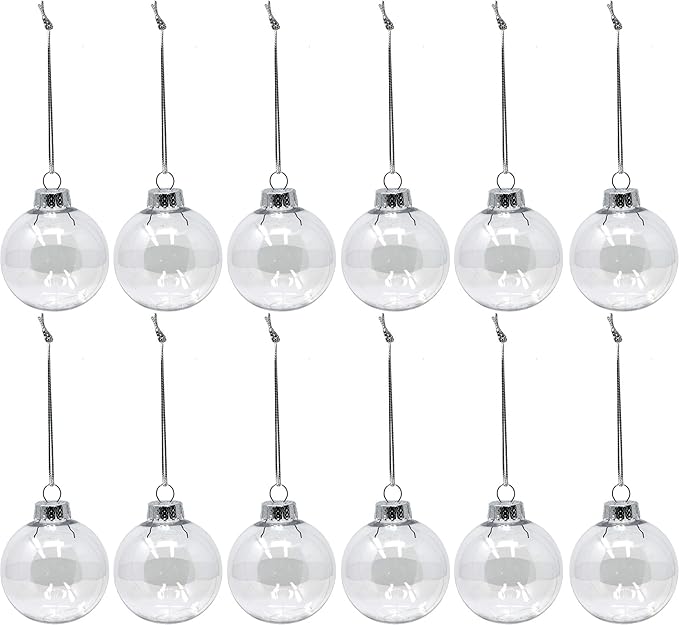 Creative Hobbies 3.15" (83mm) Round Clear Plastic Ball