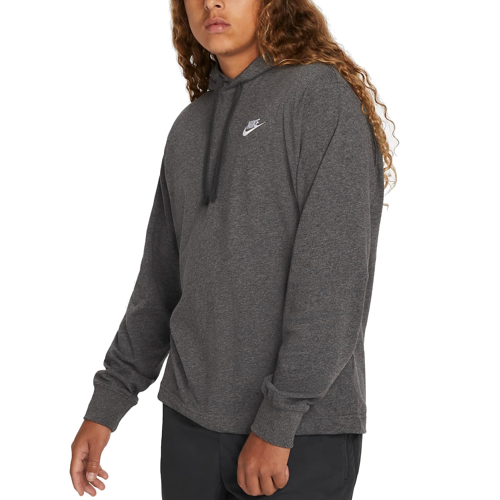 nike men's nsw club pullover hoodie jersey