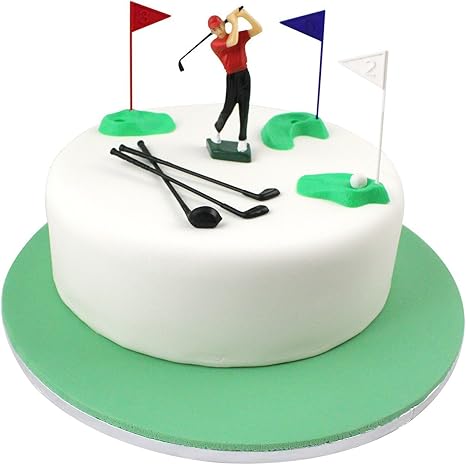 Pme Gs010 Modern Golf Cake Topper Decoration Multicolor Amazon Ca Grocery Gourmet Food
