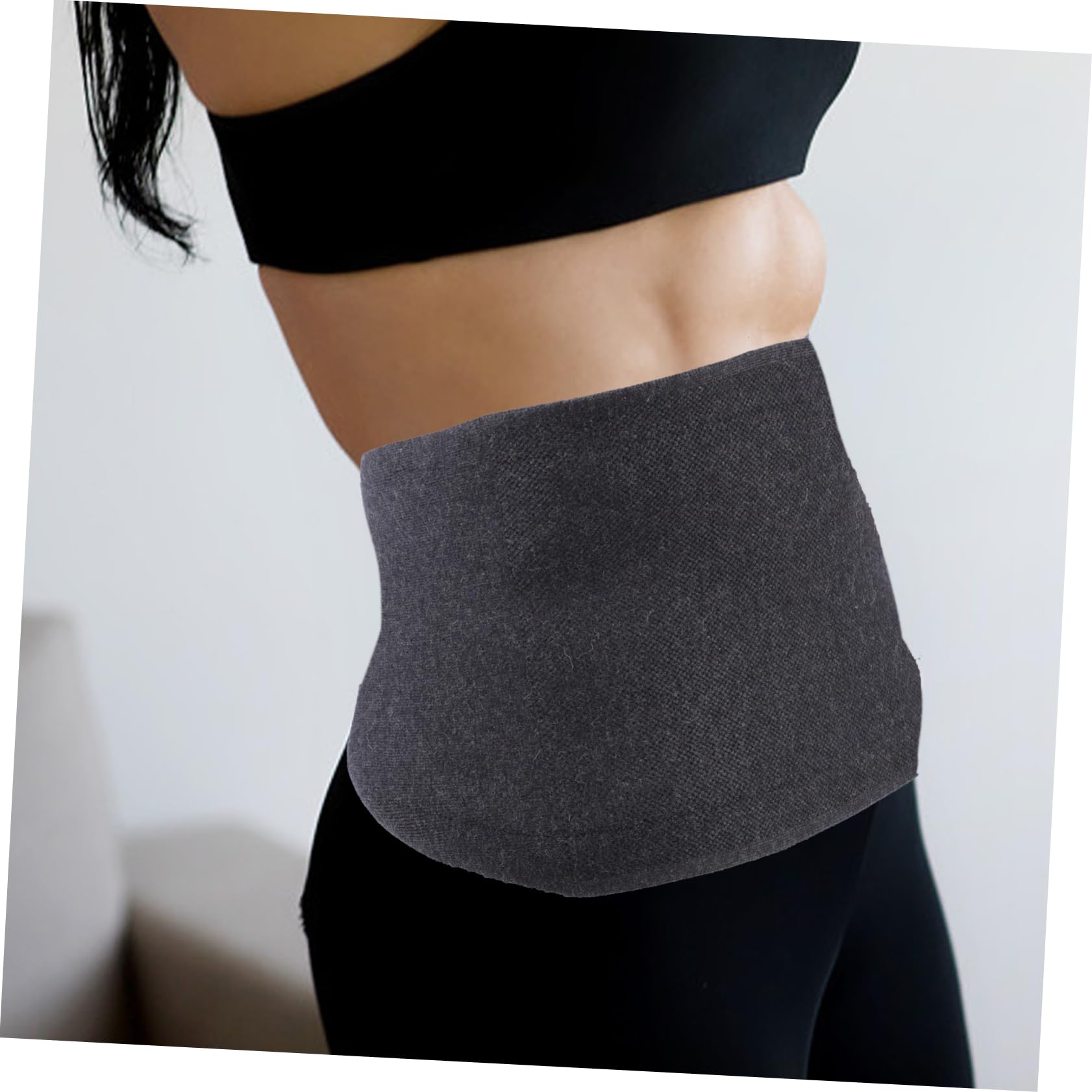 FOMIYES Breathable Lumbar Support Belt Men's Women's Back Portable Waist Supporter for Office Travel Elderly