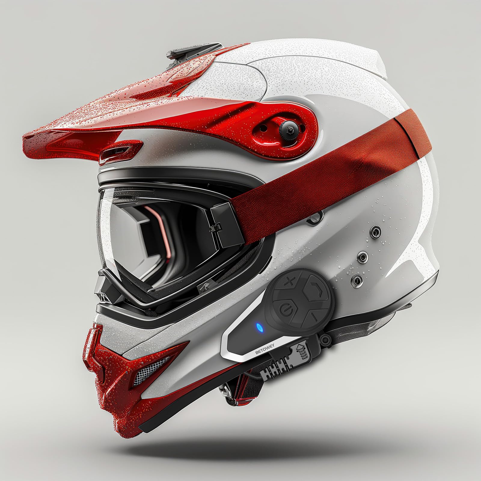 Interfono Moto Bluetooth Coppia BT-S3 Interphone con Auricolari Bluetooth per Casco Moto
