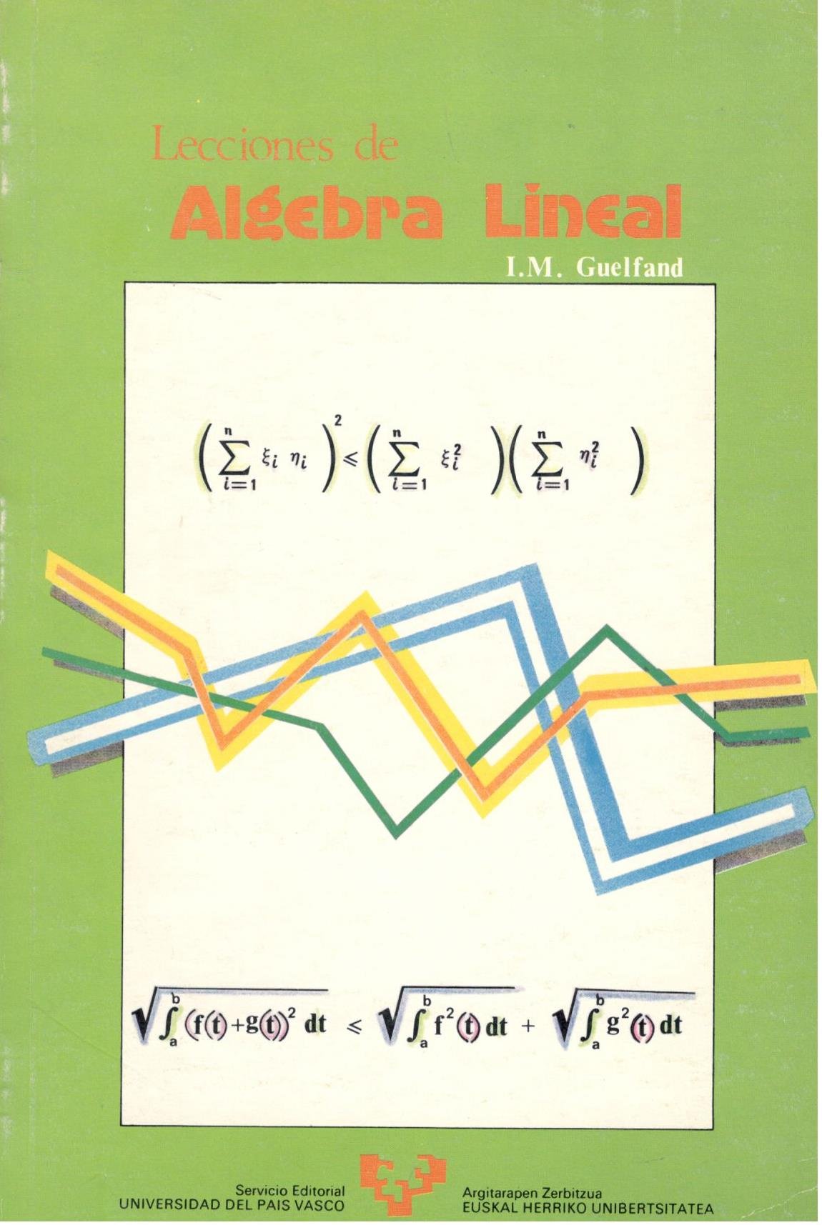 Lecciones de álgebra lineal