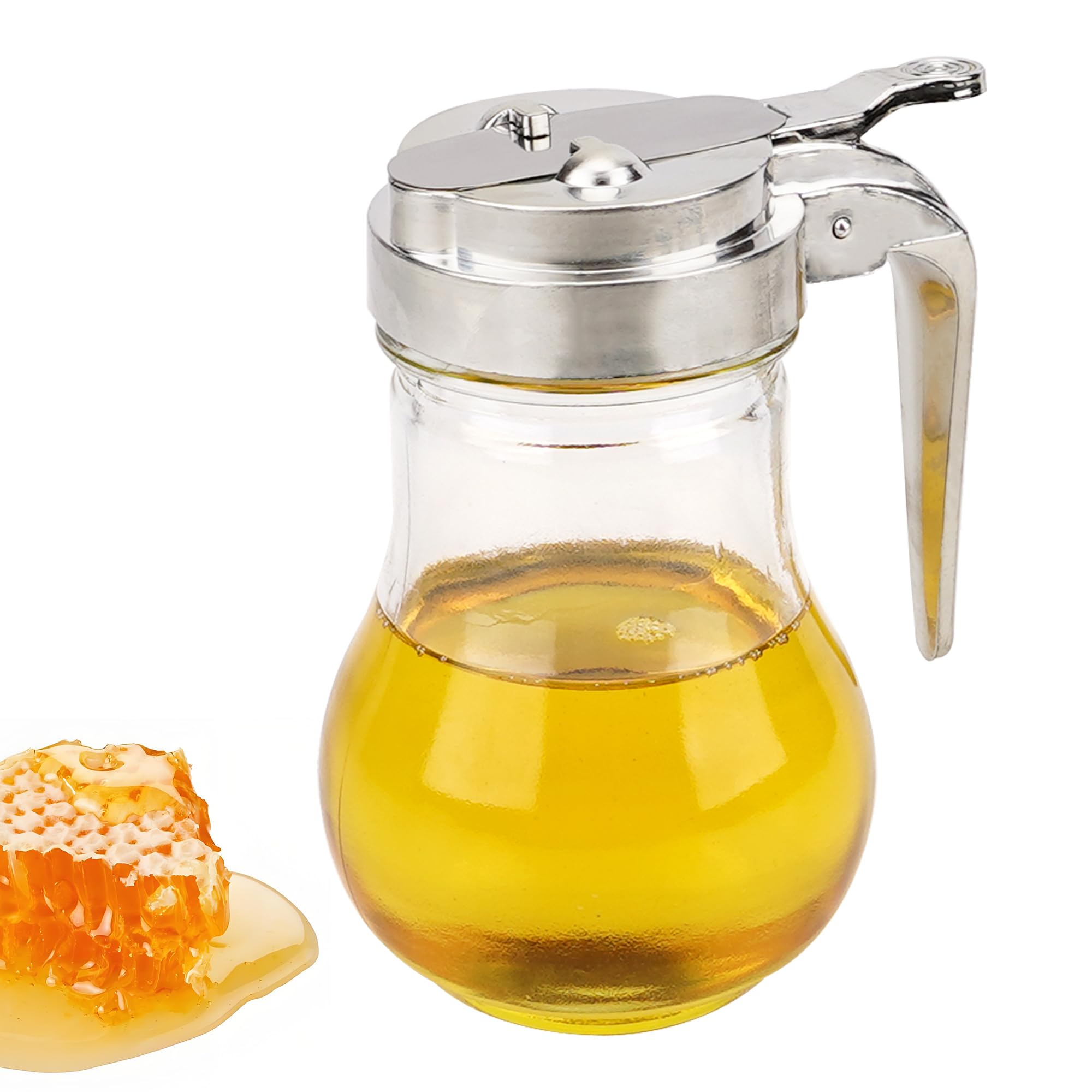 Distributeur de sirop en verre anti-goutte pour cuisine