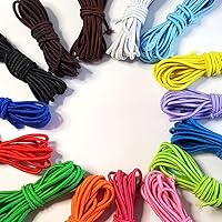 Vista 4 de Cuerda elástica de 30 yardas de 0.079 in de grosor de cuerda de goma para joyería