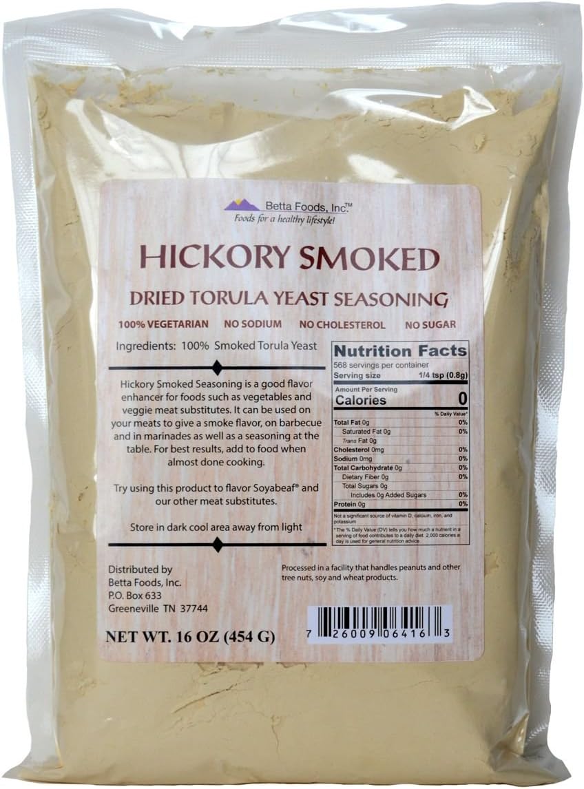 Hickory Smoked Dried Torula Yeast Seasoning (16 ounce)