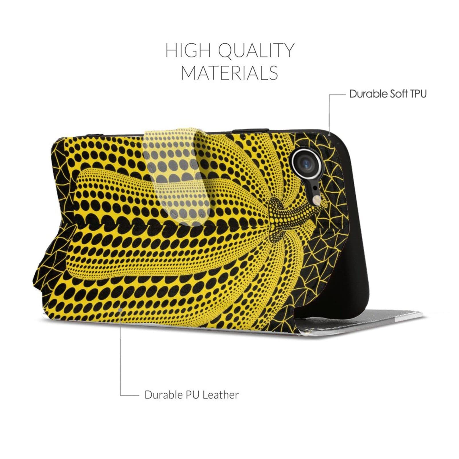 限定品　草間彌生展「わが永遠の魂」　手帳型 スマホケース スマホカバー 限定品 草間彌生展「わが永遠の魂」 手帳型 スマホケース