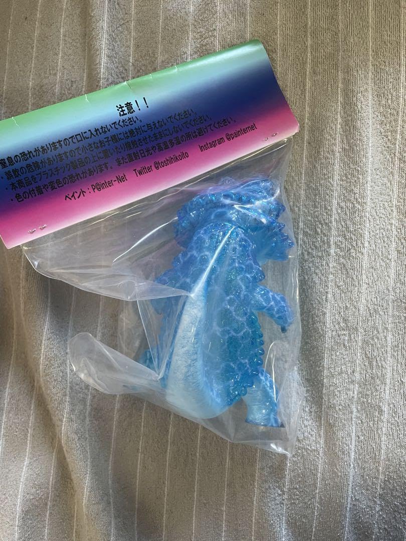 カエルーマ 水中迷彩(赤目＋金目) ペインターネット ソフビ P@inter Net カエルーマ 水中迷彩
