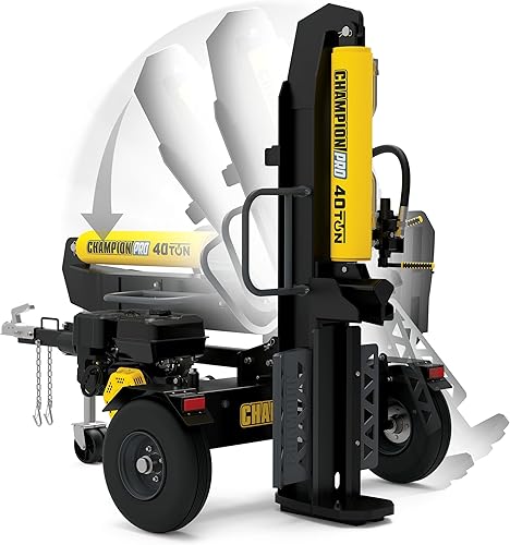 Vista 26 de Champion Power Equipment 90720 cortadora de troncos portátil y compacto de 7 toneladas