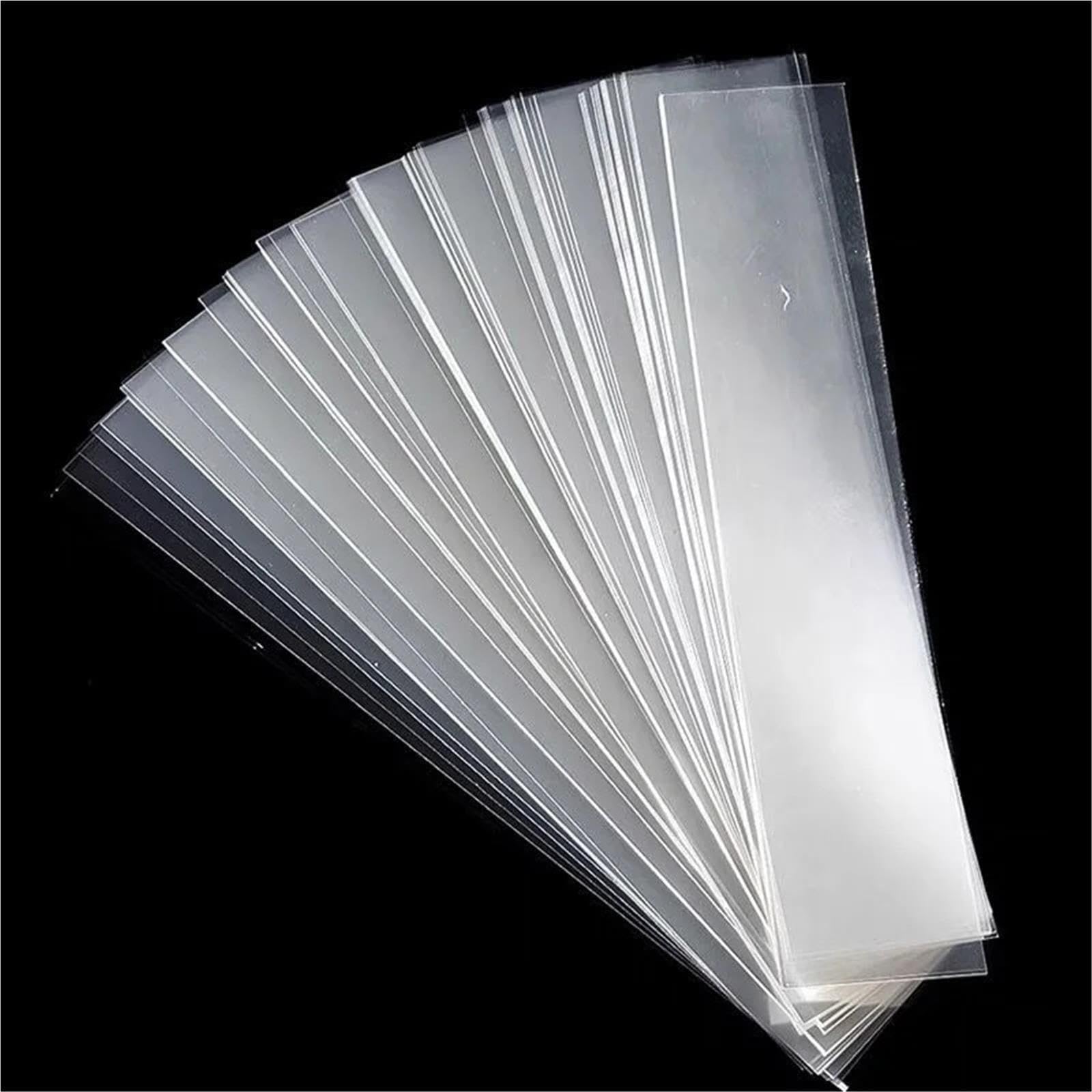 Transparent Patisserie Rouleaux Bords de gâteau souples, 1000 pièces, tranche collier, Mousse, ruban entourant le chocolat(5x30cm)