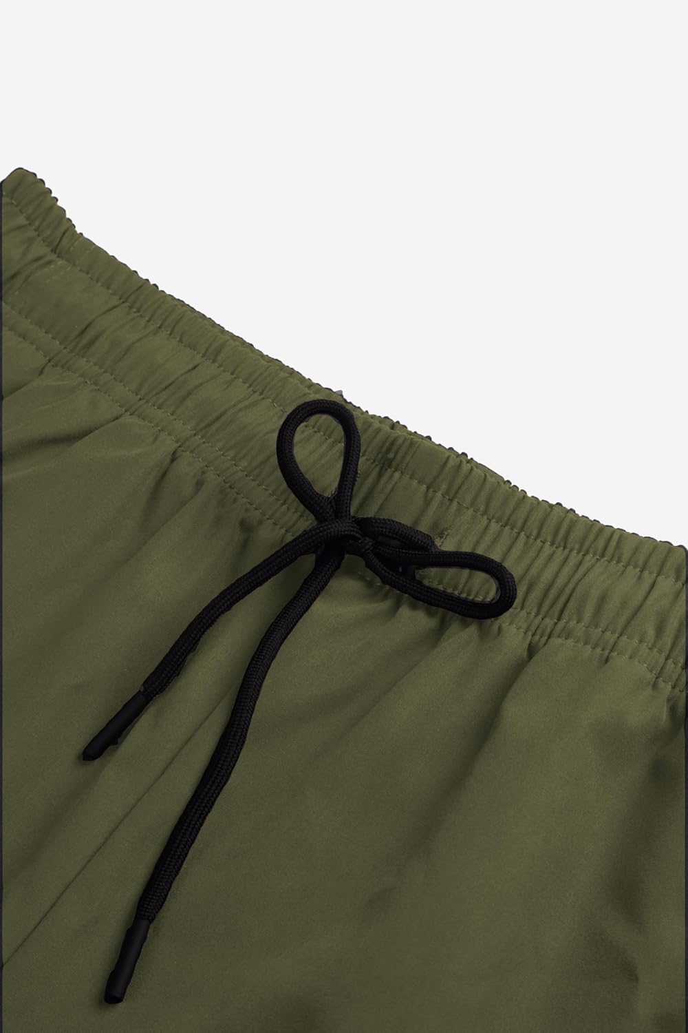 Calça cargo masculina, perna reta, caminhada, treino ao ar livre com bolso, Verde, M