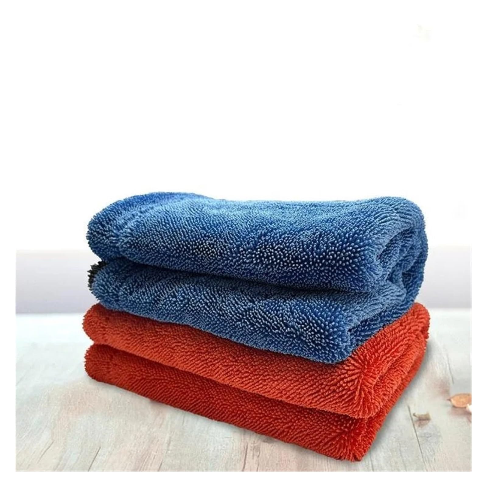 1200GSM Ultra Absorbent Microfiber Car Wash Towel - Double-Sided Cleaning Drying Cloth for Cars 1 Piece 1 pcs-6 — view 4