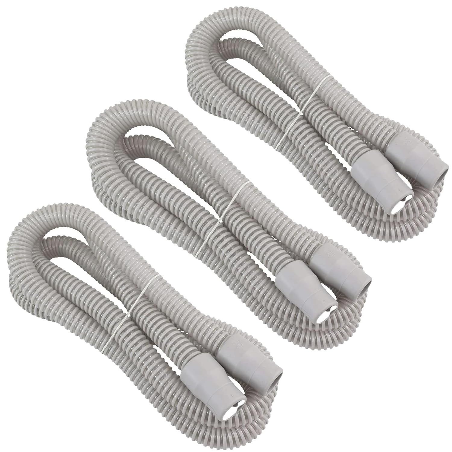 Slim CPAP Hose 6-Foot Universal Tubing by RespFlow - 22mm Connector - 3-Pack