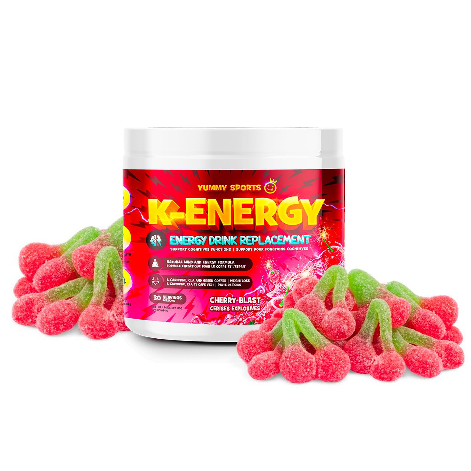 Yummy Sports K-Energy Pre-Workout – Keto-Friendly Pre-Workout for