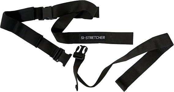 Si-Stretcher Stretching and Flexibility aid for Martial Artists, Dancers, Gymnasts, Cheerleaders, Physical Therapy, Yoga, Pilates & Athletes A Comfortable Stretching Band/Strap