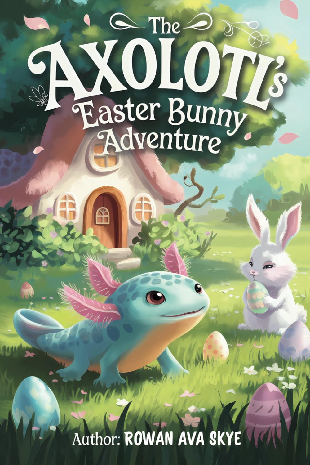The Axolotl's Easter Bunny Adventure: A Magical Children's Story About Saving Easter and Colors! (Axel the Axolotl's Festive Adventure)