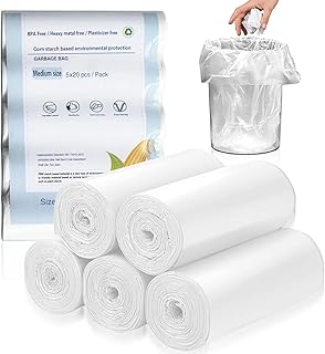 Biologisch abbaubare Lebensmittelabfallbeutel 100 Stück