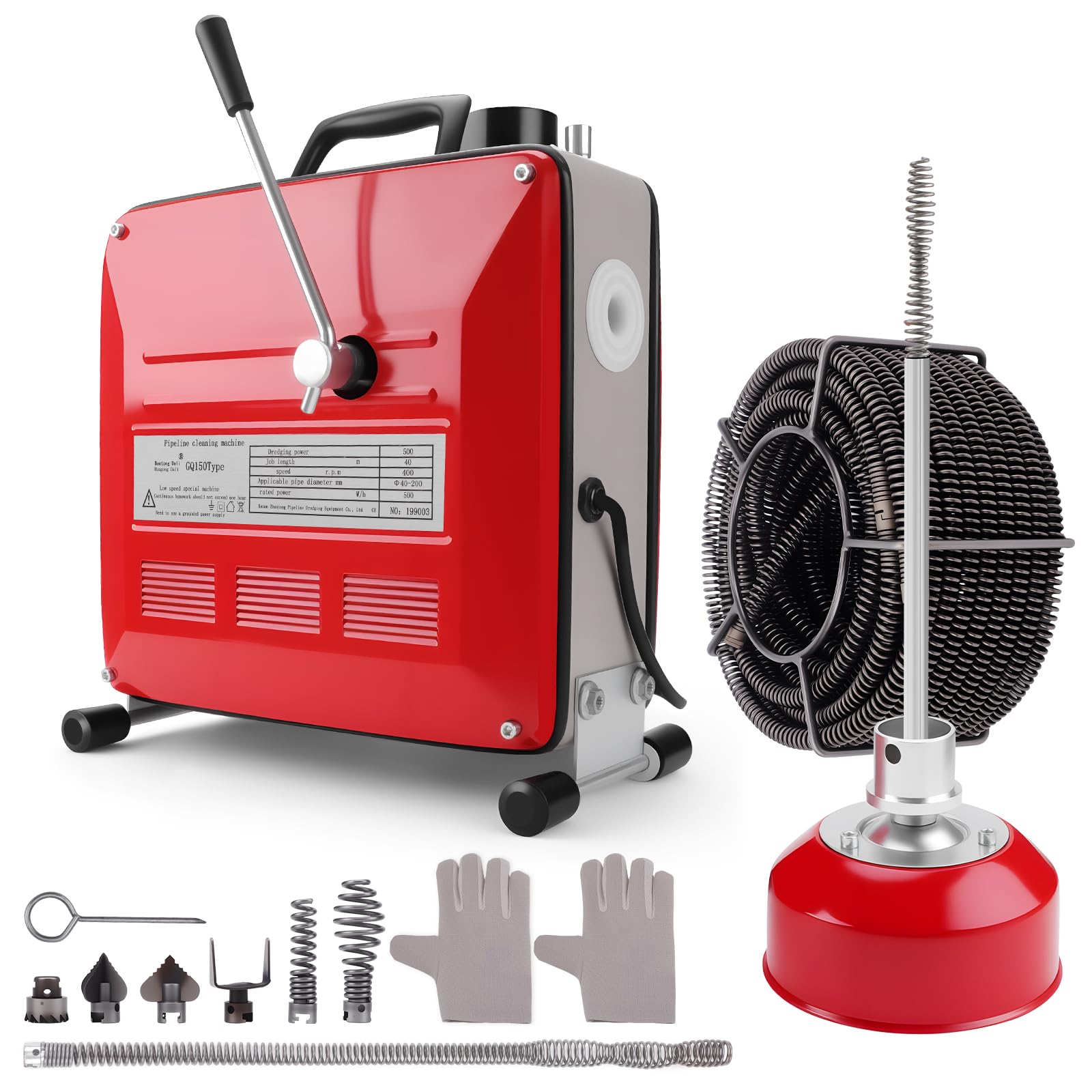 kaolali déboucheur électrique 500w