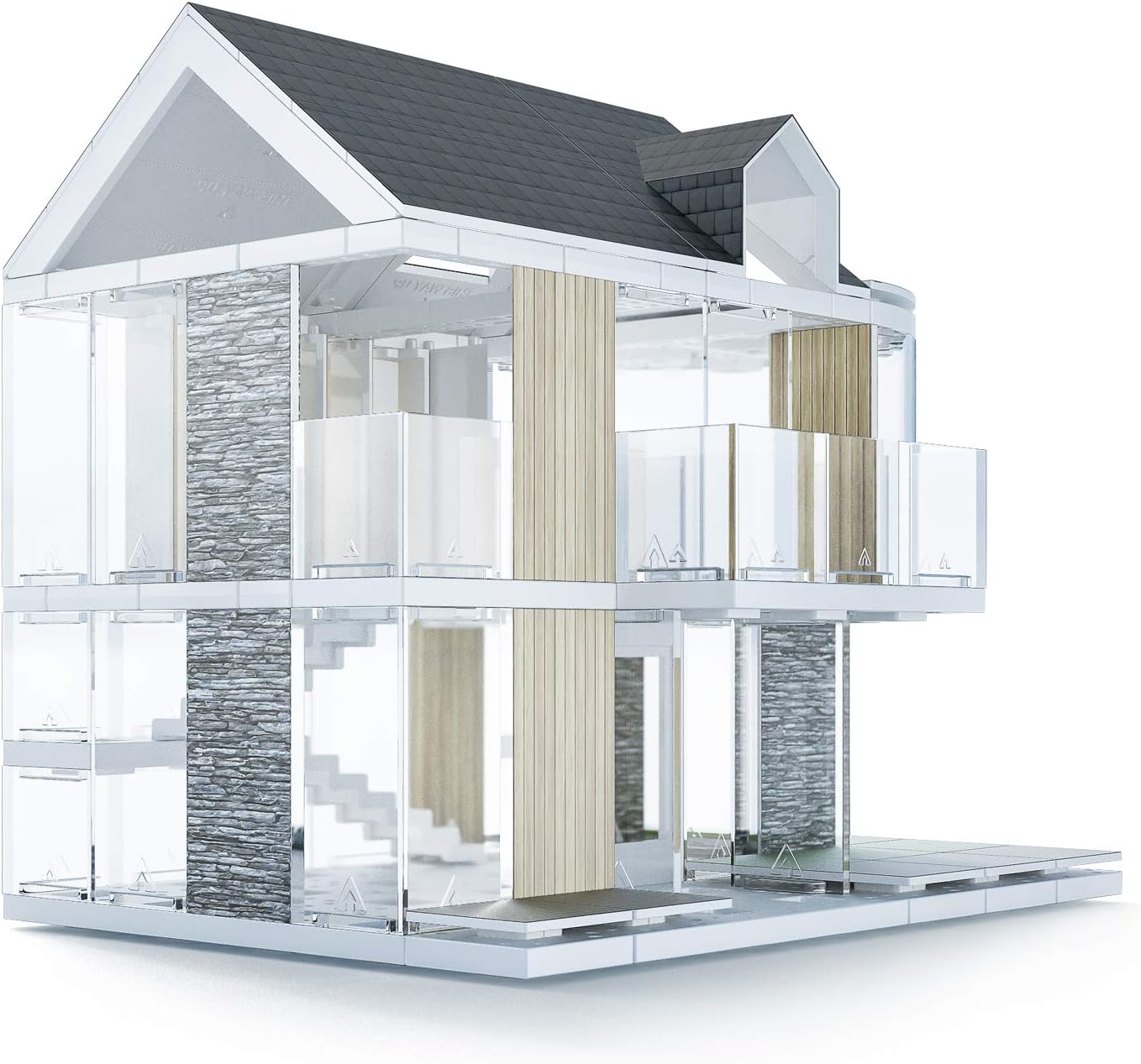Arckit 90 Architect Model Building Kit (220 Piece)