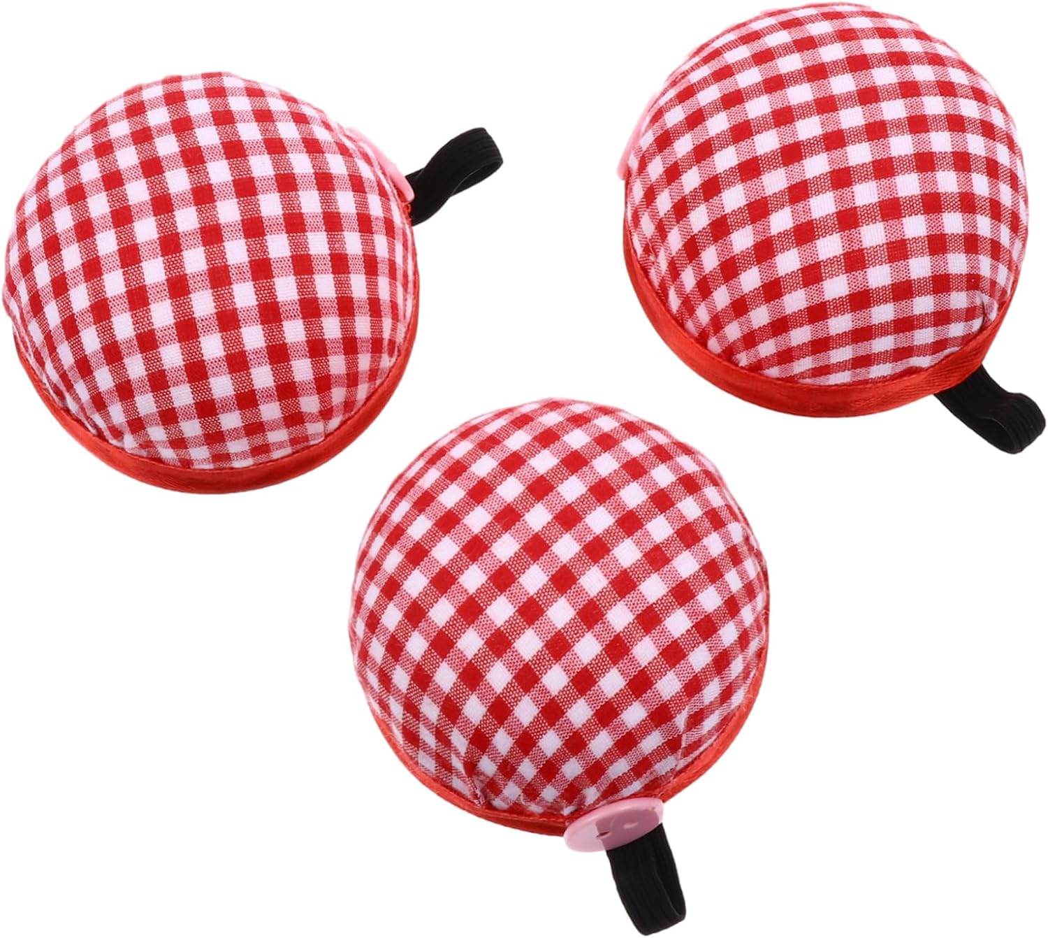 PERSELOSO 3pcs Sewing Pin Cushion Wrist Strap Set Wearable Needle Pincushions for Quilting and Crafts Adjustable and Portable Sewing Supplies for Beginners and Travelers