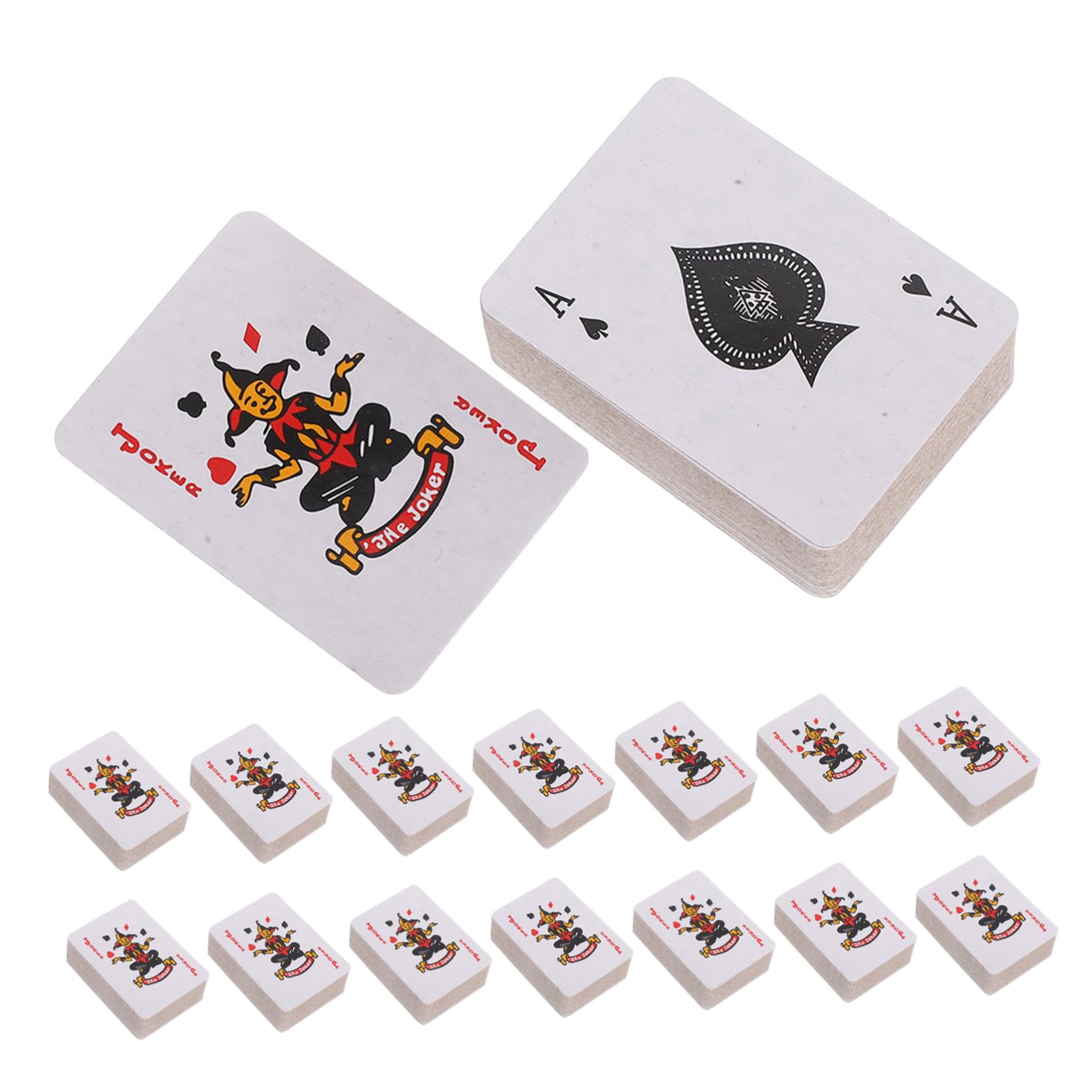 15 Set Carte da Gioco come Regalo Originale e Divertente Portatile Compatti Mini per Feste e Viaggi per Ogni Occasione