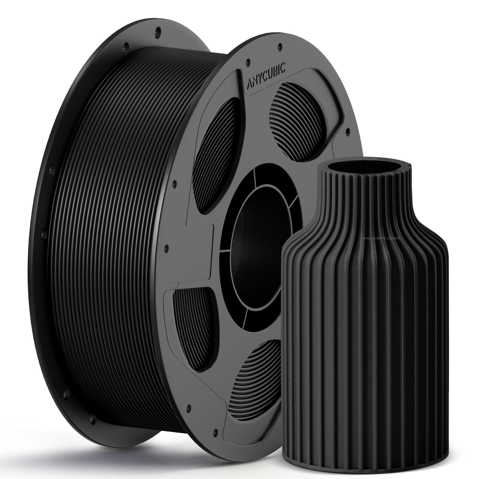 ANYCUBIC PETG Filament 1.75mm, 3D Printer Filament, Dimensional Accuracy +/- 0.02mm, Exceptional Toughness and Long-Lasting Print with Most FDM 3D