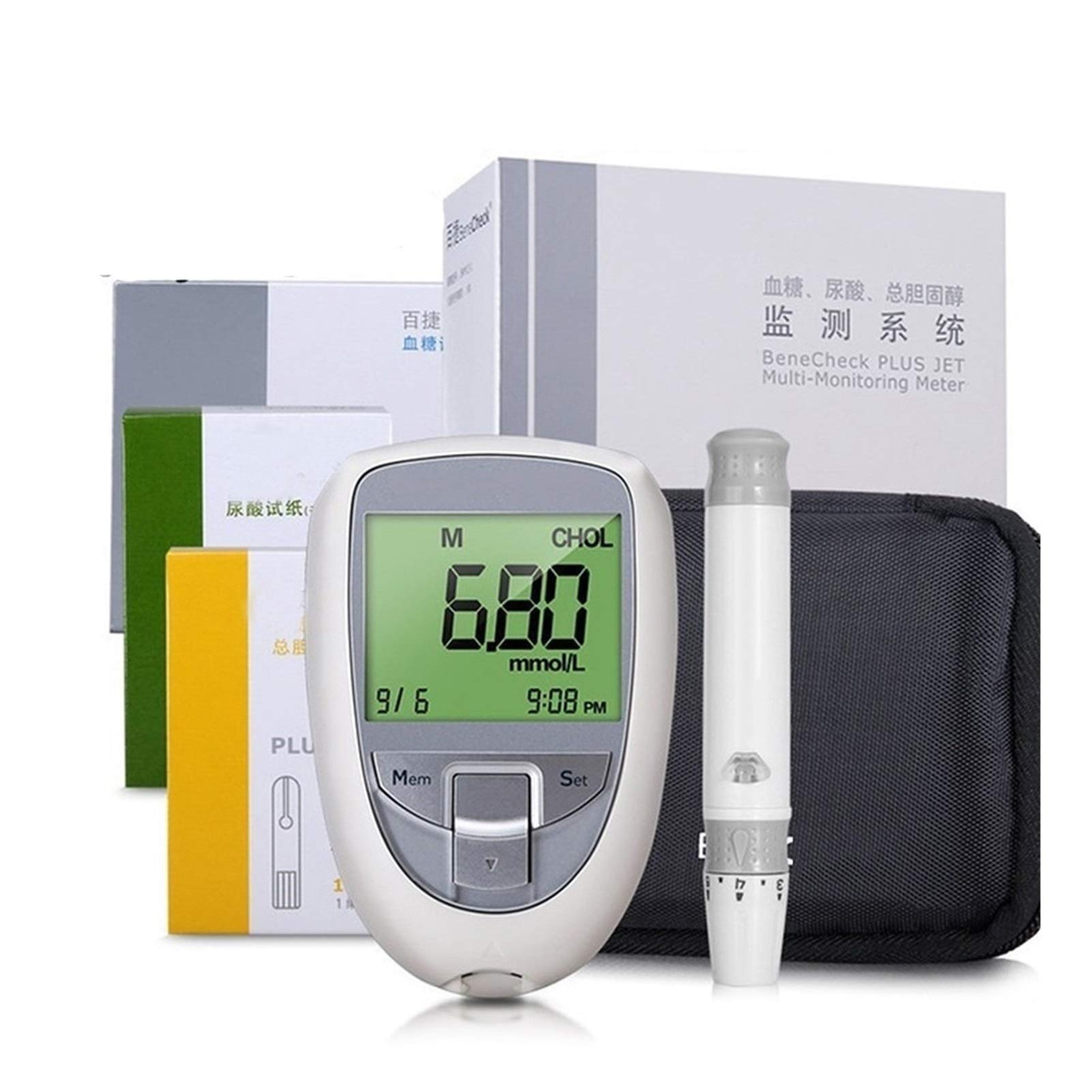 Buy HTTDD 3 in 1 Blood Glucose Meter, 3in1 Blood Glucose Uric