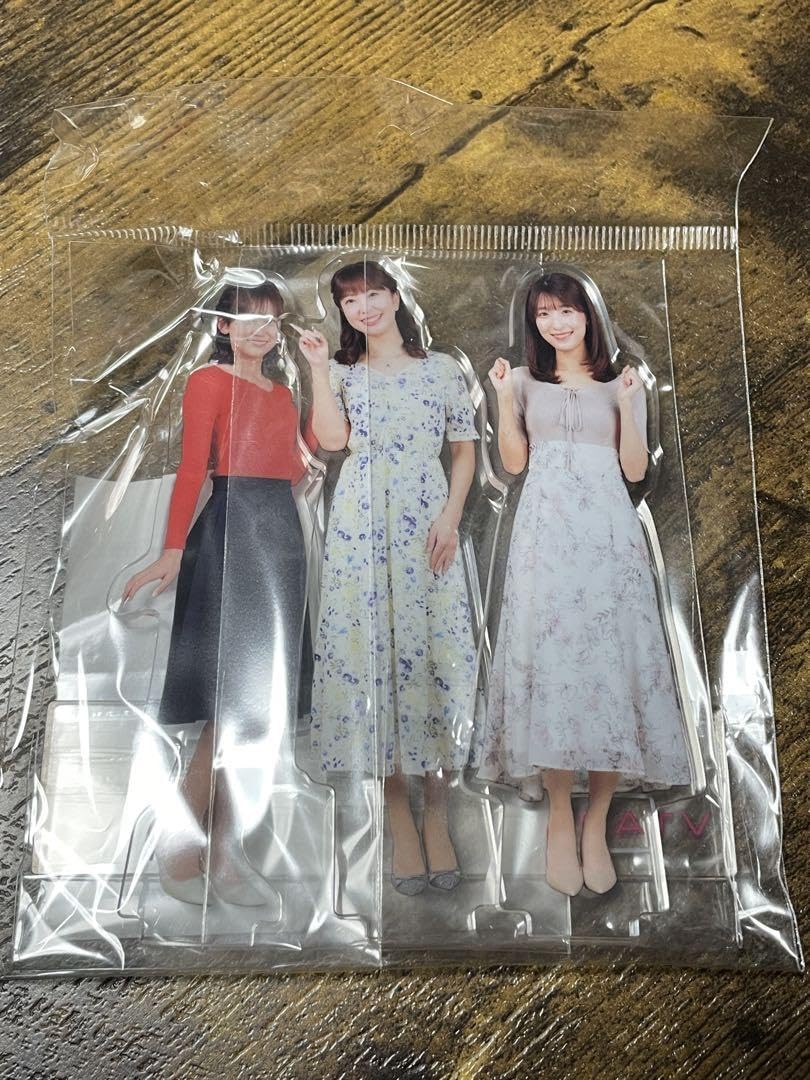 静岡朝日テレビアナウンサー　ABC3点セット アクリルスタンド Amazon.co.jp: 静岡朝日テレビ アナウンサー アクリルスタンド abc