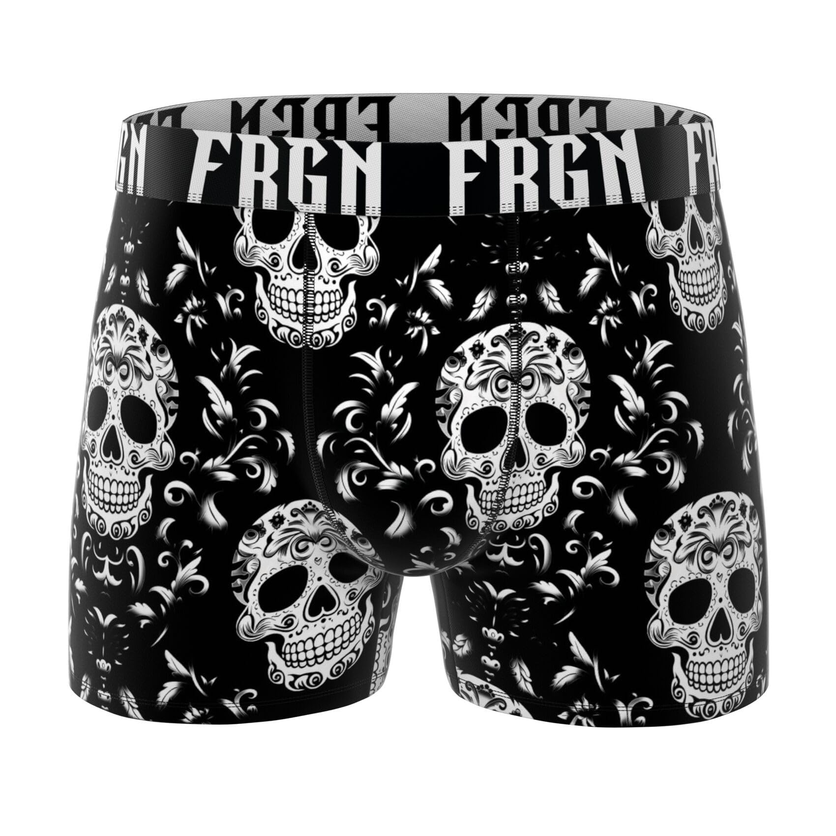 Freegun Boxer Homme Savage Animals, Caleçon Homme Ultra-Doux, Stretch & Respirant (Lot de 4)