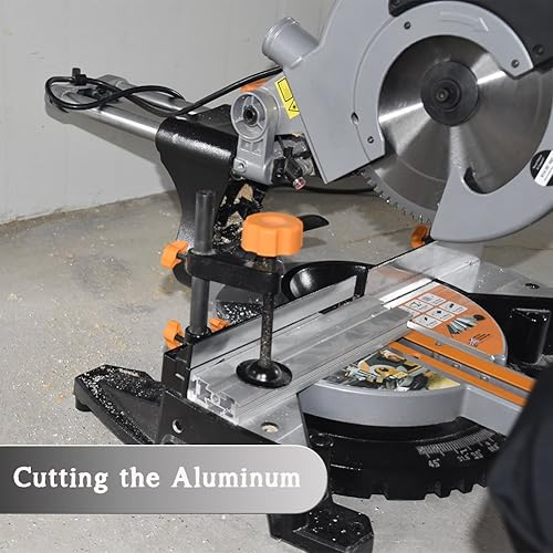 Miniatura 4 de Hoja de sierra TCG de aluminio y metal no ferroso de 12 pulgadas y 100 dientes con eje de 1 pulgada