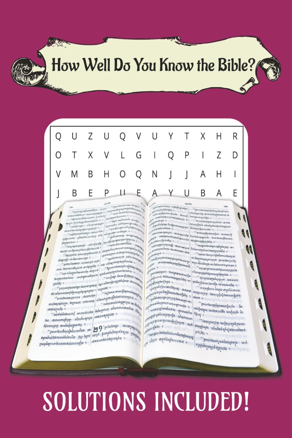 Biblical Word Search Puzzle Book:: Bible Word Search Puzzles: 55 Engaging Puzzles with Solutions for Reflection, Fellowship, and Relaxation.