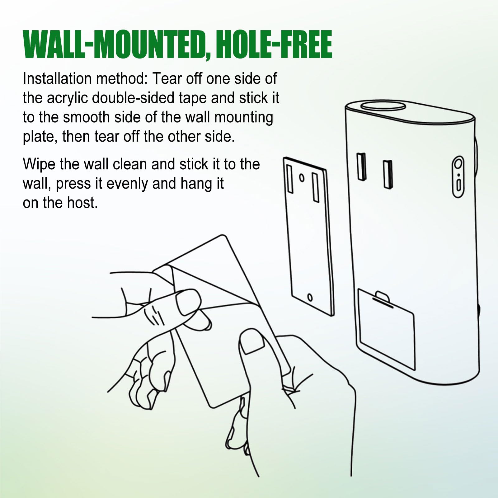 Dispenser Collutorio Automatico Senza Contatto - 540ml, Con 2 Tazze Magnetiche - Foto 6