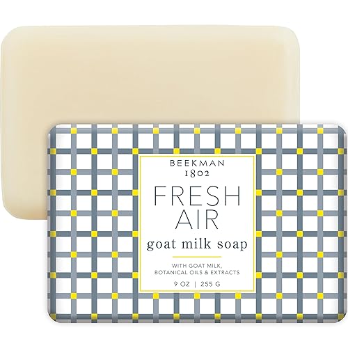 Miniatura 37 de Beekman 1802 Barra de jabón corporal de leche de cabra, puro, sin fragancia, 9 onzas, nutre, hidrata e hidrata - Jabón 100% vegetal con ácido