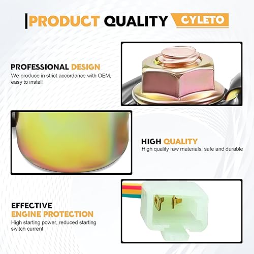 Vista 3 de Relé solenoide de arranque Rancher 350 para Honda TRX350 2000-2006 /TRX450 Foreman 450 1998-2004/Rancher 420 TRX420 2009-2014/ Foreman 400